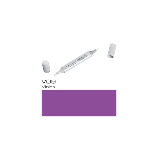 Copic Sketch - V09 - Violet - Mængderabat, 10 stk. 550,- el. 25 stk. 1250,-