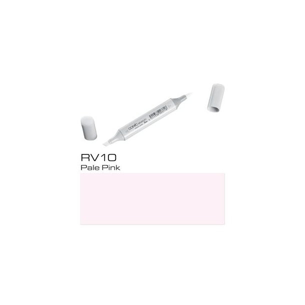 Copic Sketch - RV10 - Pale Pink - Mængderabat, 10 stk. 550,- el. 25 stk. 1250,-