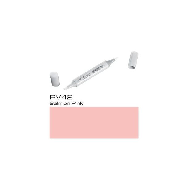 Copic Sketch - RV42 - Salmon Pink - Mængderabat, 10 stk. 550,- el. 25 stk. 1250,-