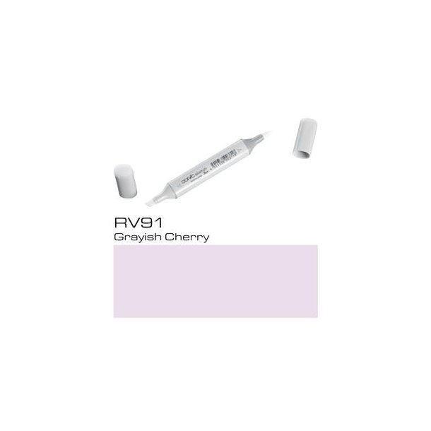 Copic Sketch - RV91 - Grayish Cherry - Mængderabat, 10 stk. 550,- el. 25 stk. 1250,-