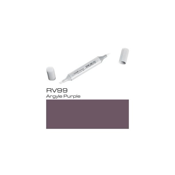 Copic Sketch - RV99 - Argyle Purple - Mængderabat, 10 stk. 550,- el. 25 stk. 1250,-
