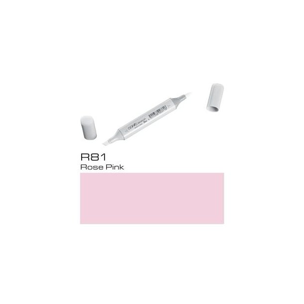 Copic Sketch - R81 - Rose Pink - Mængderabat, 10 stk. 550,- el. 25 stk. 1250,-