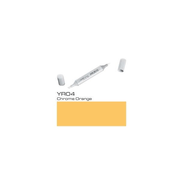 Copic Sketch - YR04 - Chrome Orange - Mængderabat, 10 stk. 550,- el. 25 stk. 1250,-