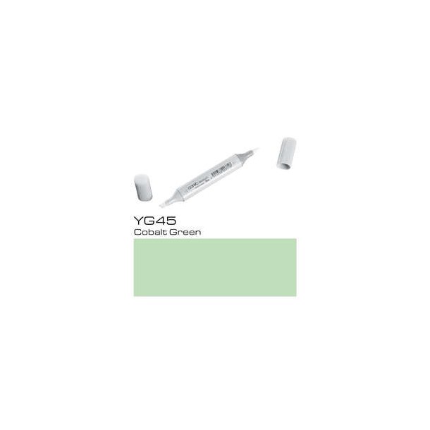 Copic Sketch - YG45 - Cobalt Green - Mængderabat, 10 stk. 550,- el. 25 stk. 1250,-