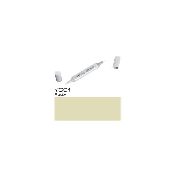 Copic Sketch - YG91 - Putty - Mængderabat, 10 stk. 550,- el. 25 stk. 1250,-
