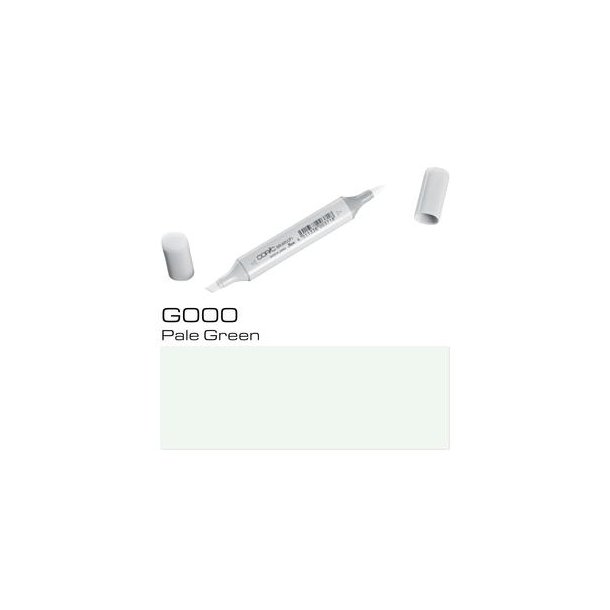 Copic Sketch - G000 - Pale Green - Mængderabat, 10 stk. 550,- el. 25 stk. 1250,-