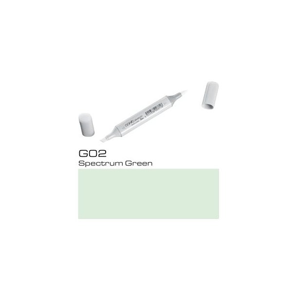 Copic Sketch - G02 - Spectrum Green - Mængderabat, 10 stk. 550,- el. 25 stk. 1250,-