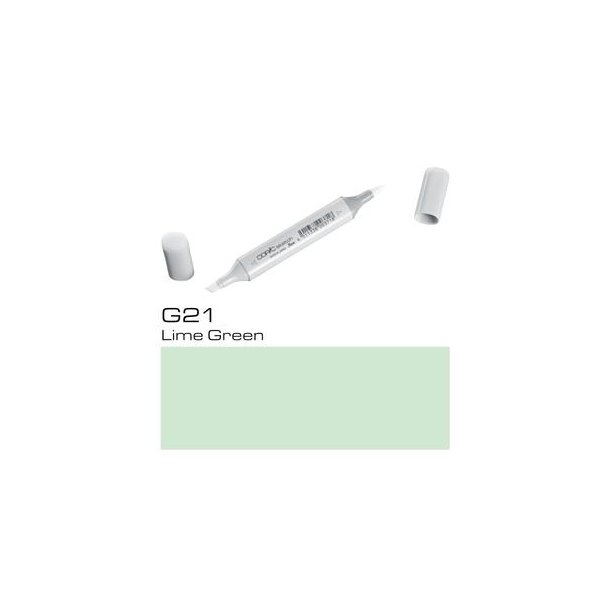 Copic Sketch - G21 - Lime Green - Mængderabat, 10 stk. 550,- el. 25 stk. 1250,-