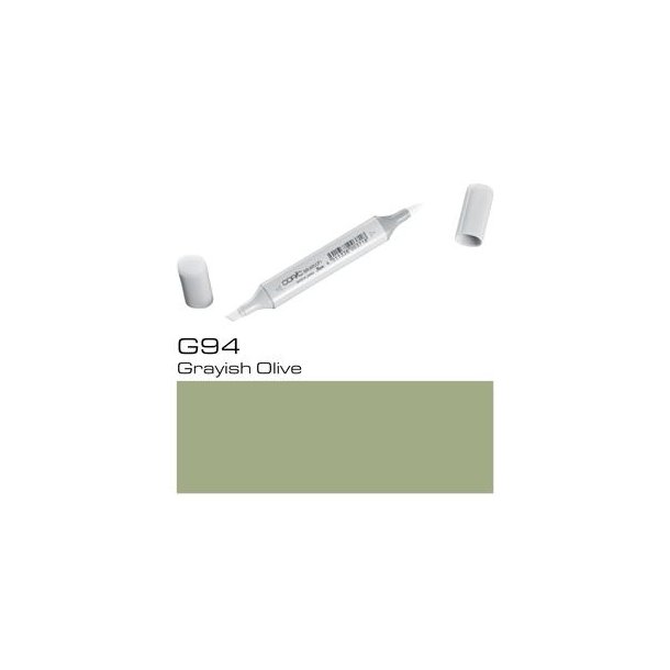 Copic Sketch - G94 - Grayish Olive - Mængderabat, 10 stk. 550,- el. 25 stk. 1250,-