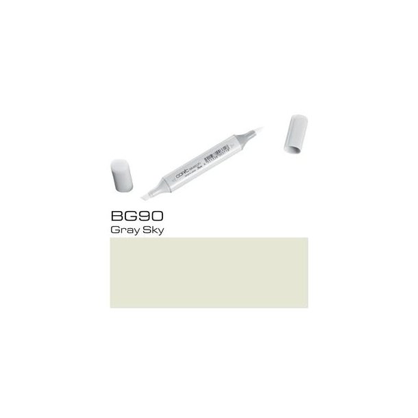 Copic Sketch - BG90 - Gray Sky - Mængderabat, 10 stk. 550,- el. 25 stk. 1250,-