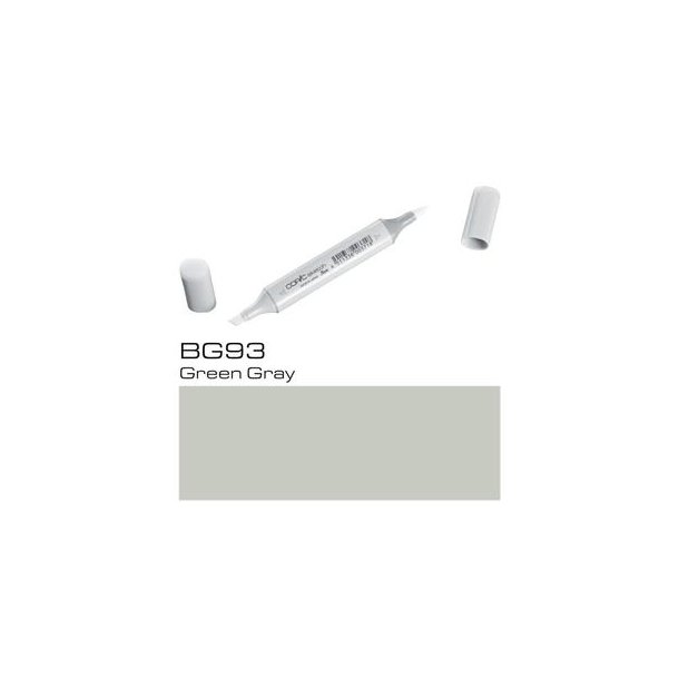 Copic Sketch - BG93 - Green Gray - Mængderabat, 10 stk. 550,- el. 25 stk. 1250,-