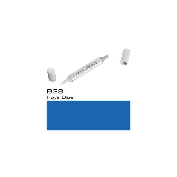 Copic Sketch - B28 - Royal Blue - Mængderabat, 10 stk. 550,- el. 25 stk. 1250,-