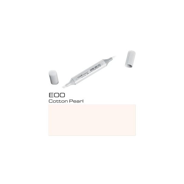 Copic Sketch - E00 - Cotton Pearl - Mængderabat, 10 stk. 550,- el. 25 stk. 1250,-