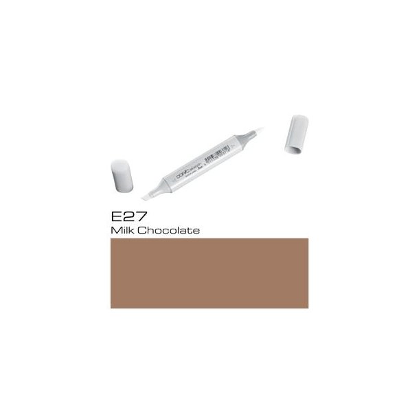 Copic Sketch - E27 - Milk Chocolate - Mængderabat, 10 stk. 550,- el. 25 stk. 1250,-