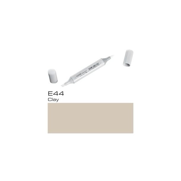 Copic Sketch - E44 - Clay - Mængderabat, 10 stk. 550,- el. 25 stk. 1250,-