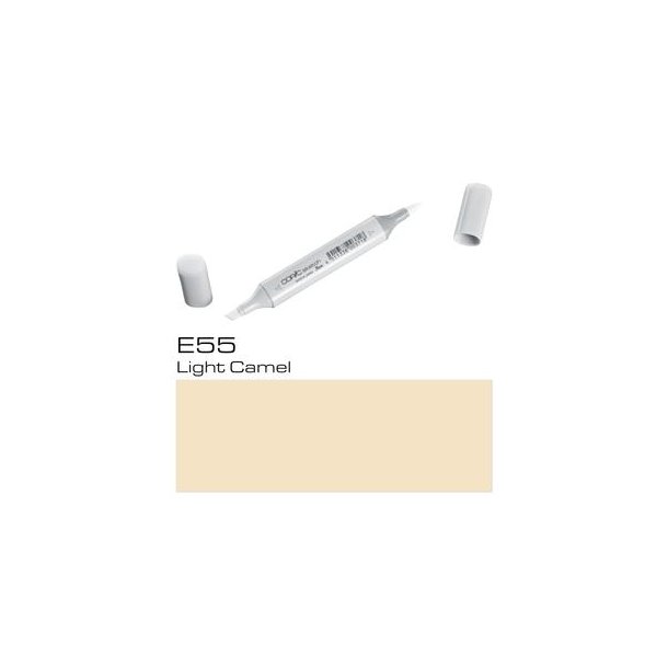Copic Sketch - E55 - Light Camal - Mængderabat, 10 stk. 550,- el. 25 stk. 1250,-