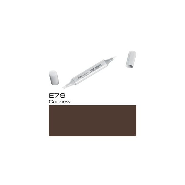 Copic Sketch - E79 - Cashew - Mængderabat, 10 stk. 550,- el. 25 stk. 1250,-