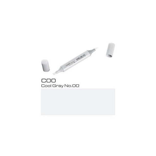 Copic Sketch - C-00 - Cool Grey No.00 - MÆNGDERABAT, 10 STK. 550,- EL. 25 STK. 1250,-
