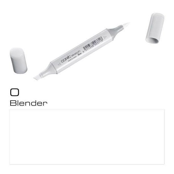 Copic Sketch - 0 - Colorless Blender - MÆNGDERABAT, 10 STK. 550,- EL. 25 STK. 1250,-