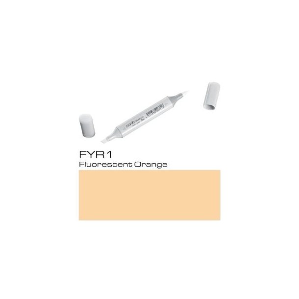 Copic Sketch - FYR1 - Fluorescent Orange - MÆNGDERABAT, 10 STK. 550,- EL. 25 STK. 1250,-