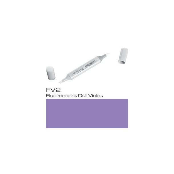 Copic Sketch - FV2 - Fluorescent Dull Violet - MÆNGDERABAT, 10 STK. 550,- EL. 25 STK. 1250,-