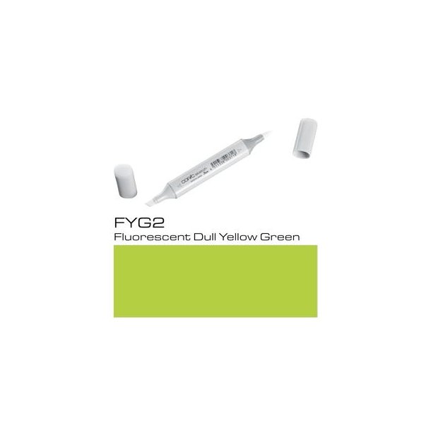 Copic Sketch - FYG2 - Fluorescent Dull Y.G - MÆNGDERABAT, 10 STK. 550,- EL. 25 STK. 1250,-