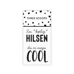 Three Scoops - Stempel - En klig Hilsen - TSSL1098