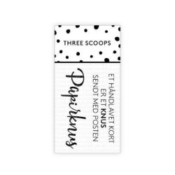Three Scoops - Stempel - Papirknus - TSSL1101