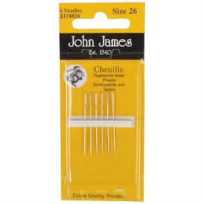 John James - Chenille N�le - Size 26