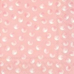 IHR - Frokostservietter - Piggy Dots - Rose - 20 stk