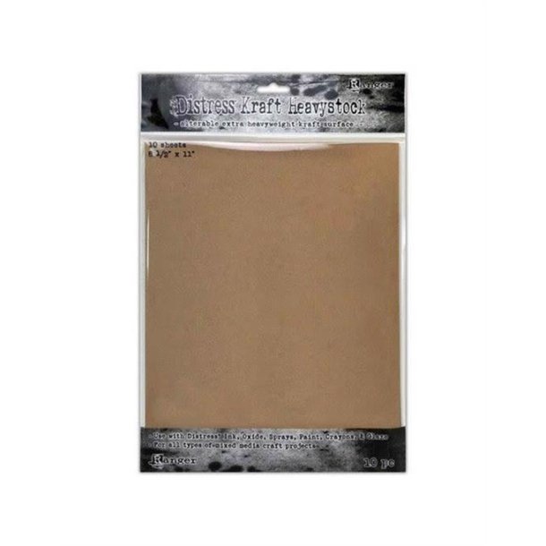 Tim Holtz - Distress Kraft Heavystock  - Letter Size