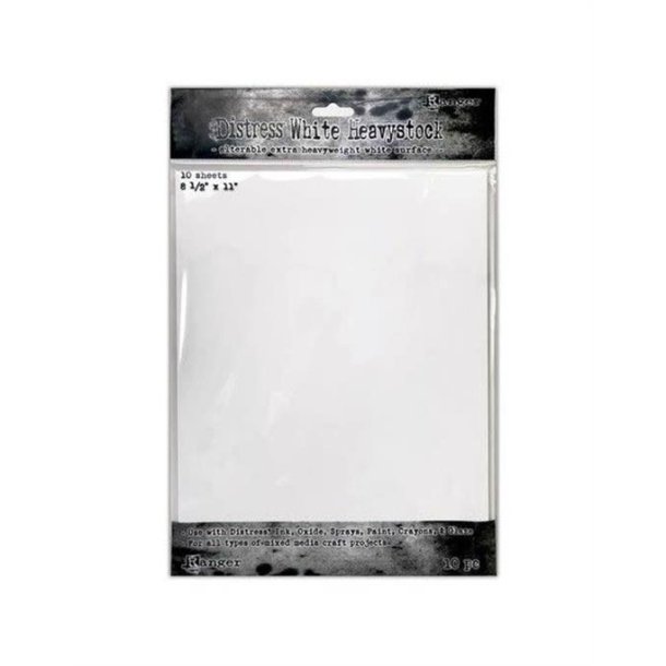 Tim Holtz - Distress White Heavystock  - Letter Size