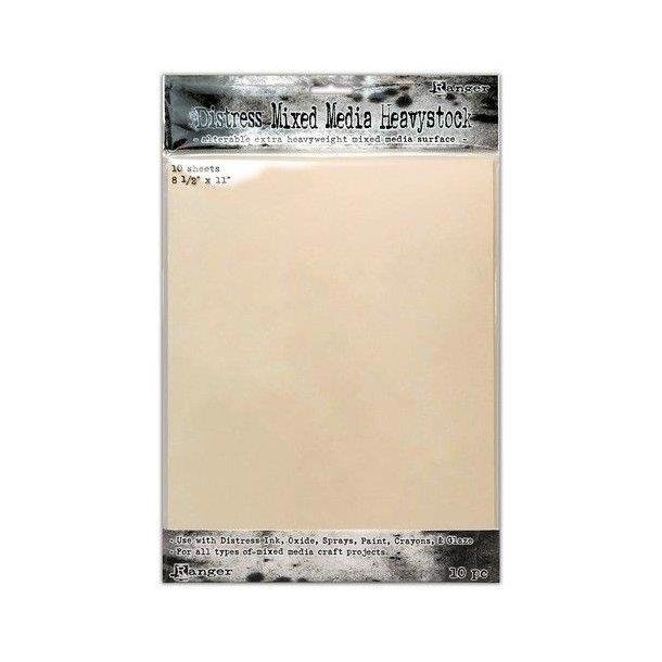 Tim Holtz - Distress Mixed Media Heavystock  - Letter Size