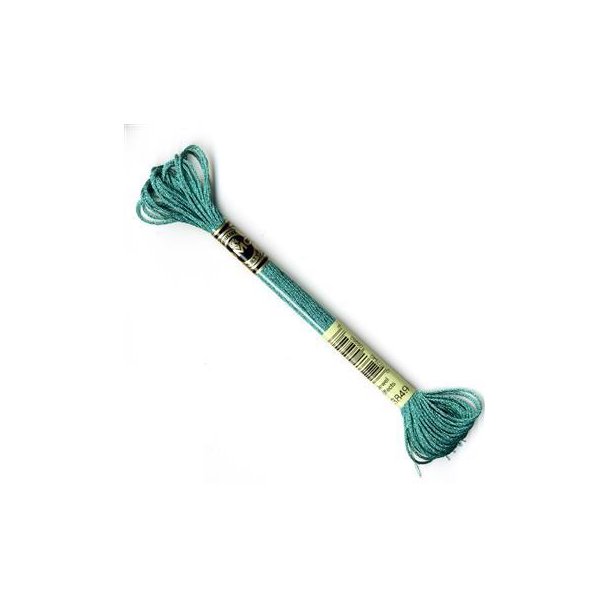 DMC Broderigarn - Nr E3849 - Metallic Aquamarine Blue - 8 m.