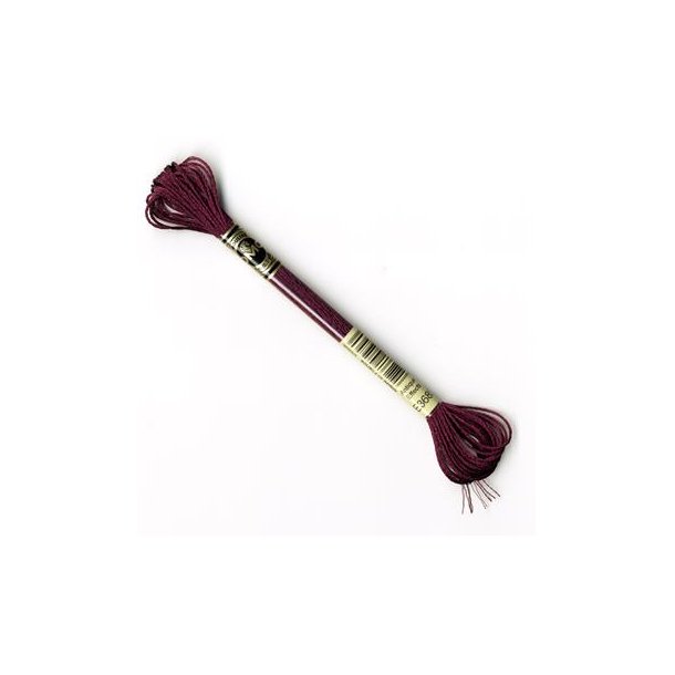 DMC Broderigarn - Nr E3685 - Metallic Rosewood - 8 m.