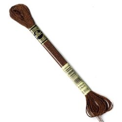 DMC Broderigarn - Nr E898 - Metallic Mrk  Eg - 8 m.