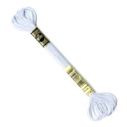 DMC Broderigarn - Nr E3747 - Perlemor - Himmelbl - 8 m