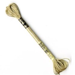 DMC Broderigarn - Nr E677 - Perlemor - Hvidguld - 8 m.