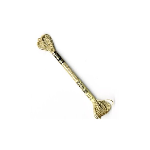 DMC Broderigarn - Nr E677 - Perlemor - Hvidguld - 8 m.