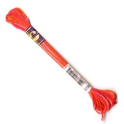 DMC Broderigarn - Nr 4200 - Wild Fire - 8 m.