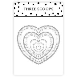 Three Scoops - Die - Hjerte med Blonder - TSCD0055