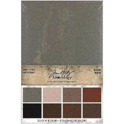 Tim Holtz - Blok 6x9'' - Idea-Ology - Kraft Stock - Neutral Neutre / Neutrale Farver