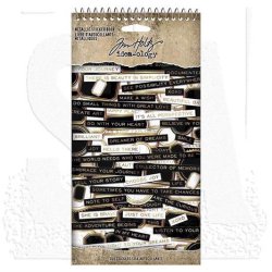Tim Holtz  - Idea-Ology - Metallic Sticker Book / Klistermrker