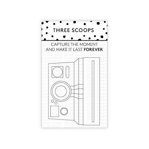 Three Scoops - Stempel - Polaridkamera - TSSM0165