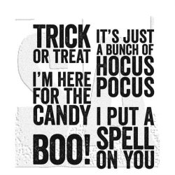 Tim Holtz - Stempel - Bold Frights