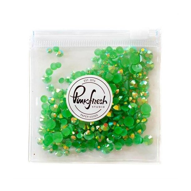 Pinkfresh Jewel Essentials - Rhinsten - Emerald City / Grn