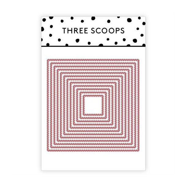 Three Scoops - Die - Blonde Firkantet - TSCD0089