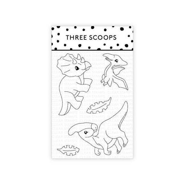 Three Scoops - Stempel - Triceratops - TSSM0176