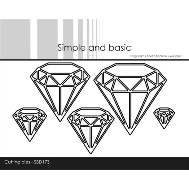 Simple and Basic - Die - Diamonds / Diamanter