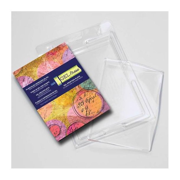 Gel Press - Monoprint Plate Square - 12,7 x 17,7 cm